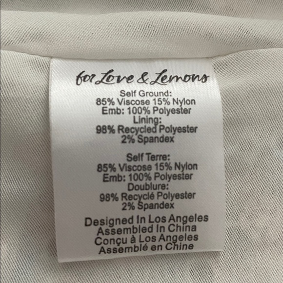 NWOT LOVERS & FRIENDS DENISE MINI SKIRT - Picture 8 of 8